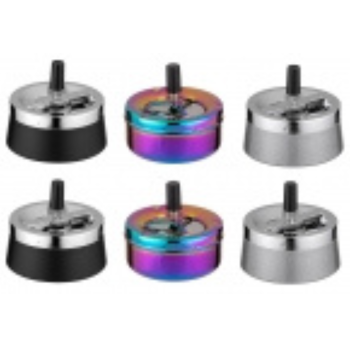 Aschenbecher Schleuderascher Paket 3 Farben 11cm 6er Set